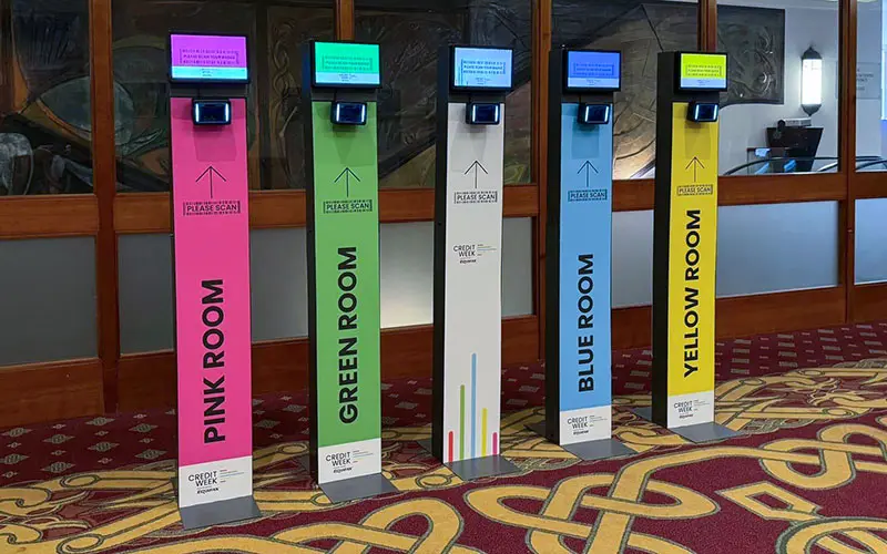 Group of ScanPods all with different branding